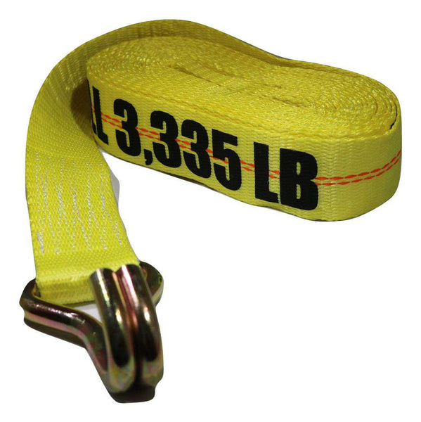 2" Winch Strap w/ Wire Hook or Replacement Strap for 2" Ratchet Strap w/ Wire Hook - ratchetstrap-com.myshopify.com