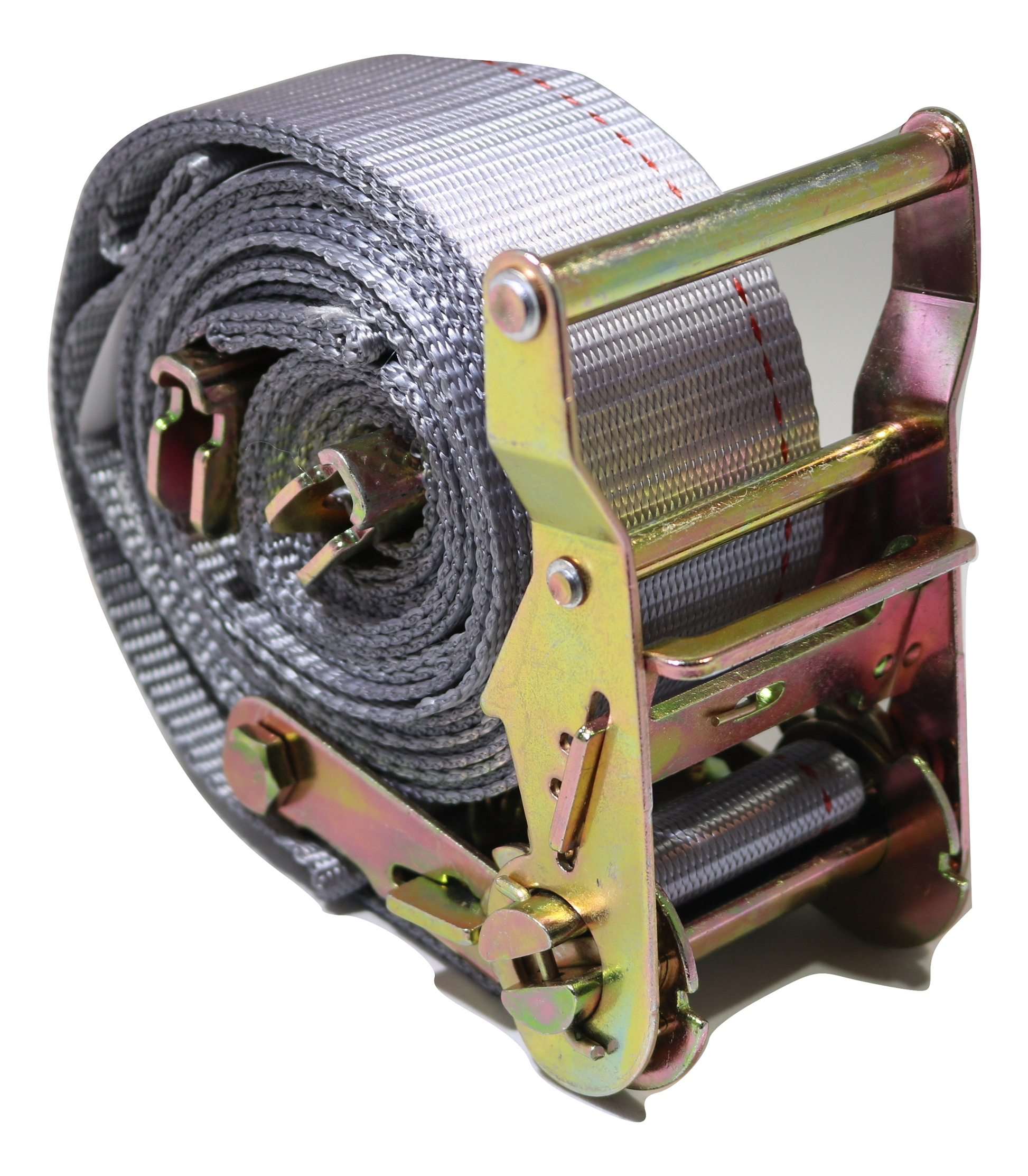 Qty 20 - 2"x 16 ft. Logistic Van Ratchet E-Track Straps w/ Spring E Fittings - ratchetstrap-com.myshopify.com