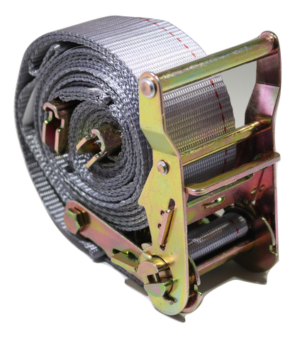 Qty 20 - 2"x 16 ft. Logistic Van Ratchet E-Track Straps w/ Spring E Fittings - ratchetstrap-com.myshopify.com