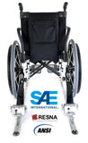 Replacement QRT-360 Retractor Mounted with L-Track Fitting | Q011012 - wheelchairstrap.com