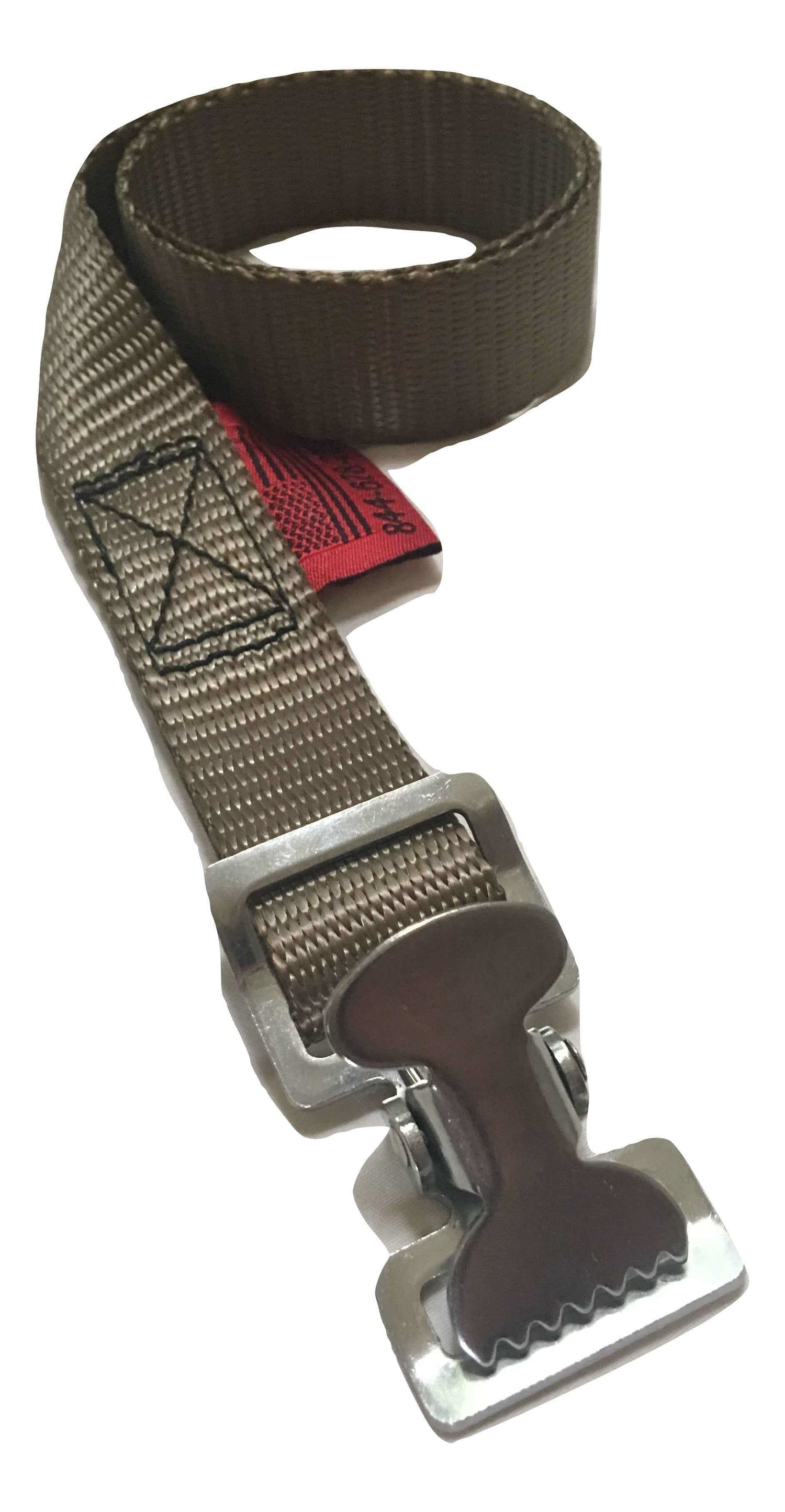 1" x 30 inch Stainless Steel Alligator Spring Clip Tourniquet Wrap Strap - ratchetstrap-com.myshopify.com