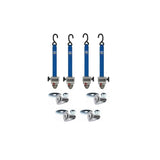 TITAN700 Retractor Kit & Occupant Restraint | Slide & Click | AL761S-4C-SNC - wheelchairstrap.com