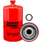 Qty 4 Baldwin  Fuel Filter, Spin-On Filter Design | BF1212
