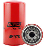Qty 4 Baldwin Fuel Filter, Spin-On Filter Design | BF970