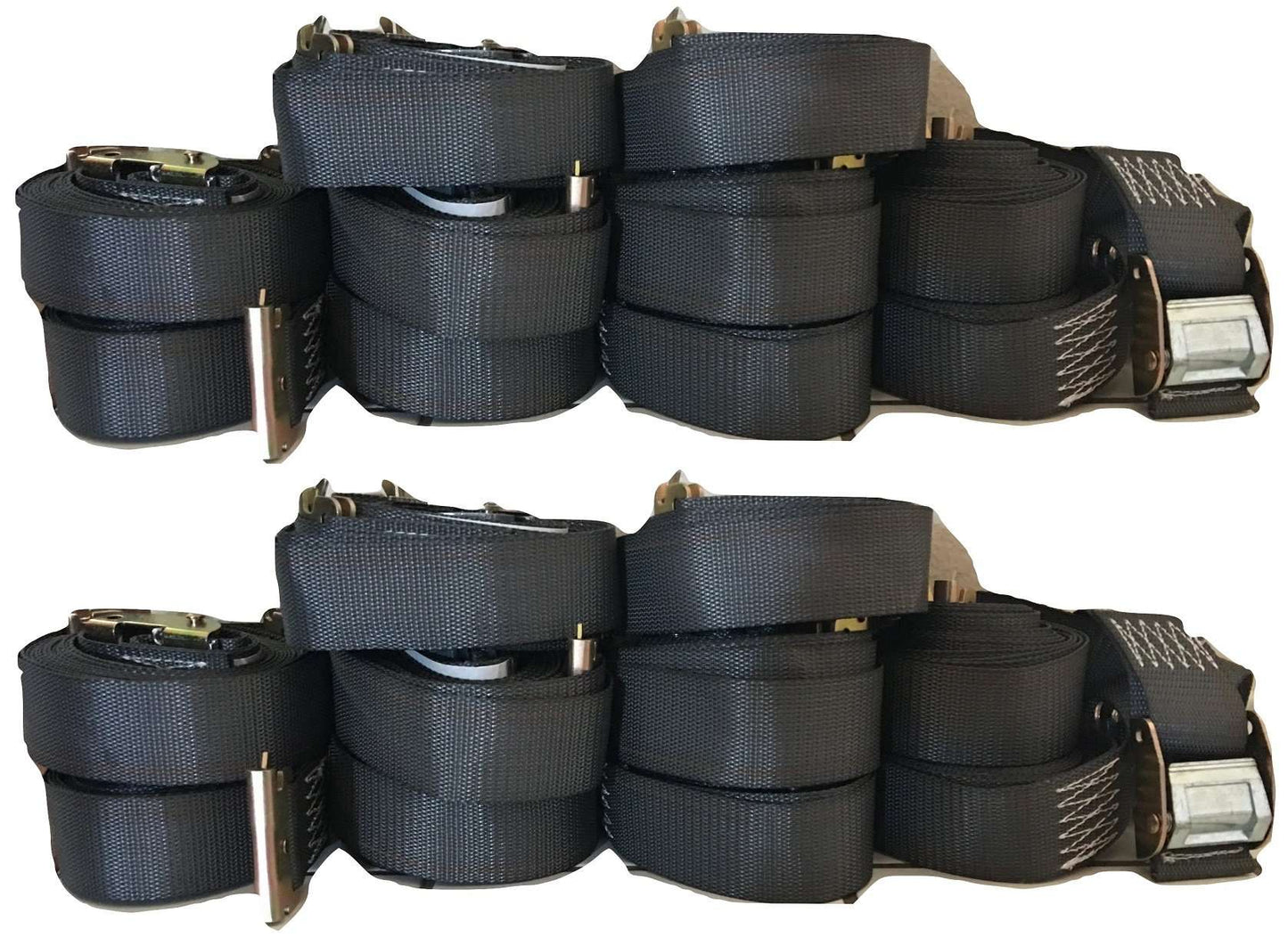 2" x 16 Ft Interior Van Cam Buckle Strap w/ Spring E Fittings 20 Pack | C16E