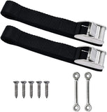 Cooler Tie Down Strap Kit with Stainless Footman/Deck Loops 9 Color Choices Color Options | CSSS