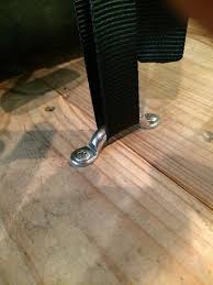 Cooler Tie Down Strap Kit with Stainless Footman/Deck Loops 9 Color Choices Color Options | CSSS