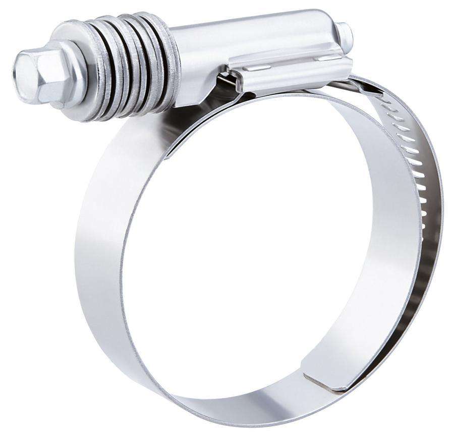 QTY 5 - Breeze Constant-Torque Stainless Steel Hose Clamp 6 3/4" to 7 5/8" | CT750LSSX5