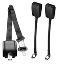 WAV Automatic 3 Point Belt Without Height Adjuster; with Two Flexible Buckles | H350232 - wheelchairstrap.com