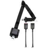 WAV Automatic 3 Point Belt Without Height Adjuster; Two Flexible Buckles | H350232
