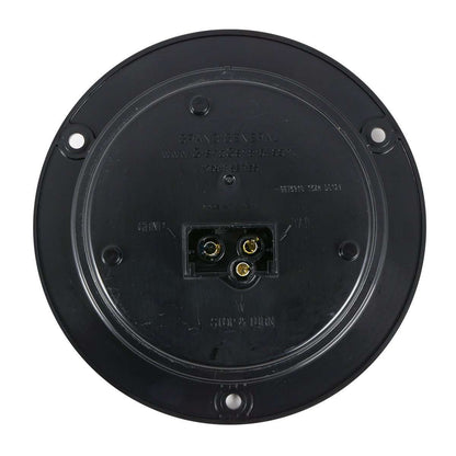 4" Round Stop Turn Tail 18 LED Sealed Light w/Flange - RED - ratchetstrap-com.myshopify.com