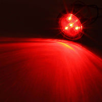2" Round Red Clearance Side Marker Light 4 LED - ratchetstrap-com.myshopify.com