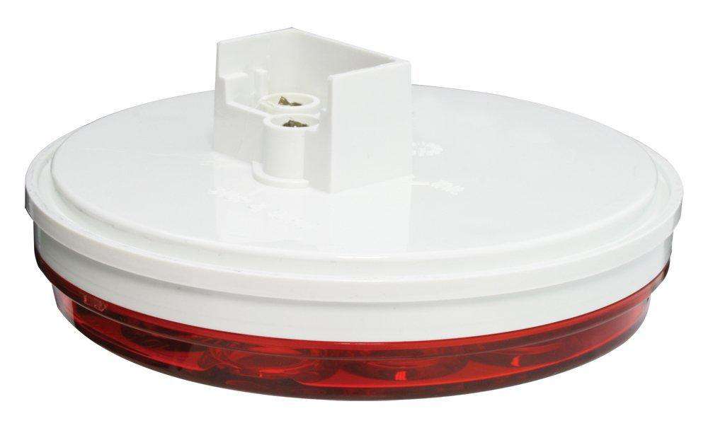 4" Round Stop Turn Tail 18 LED Sealed Light - RED - RatchetStrap.com