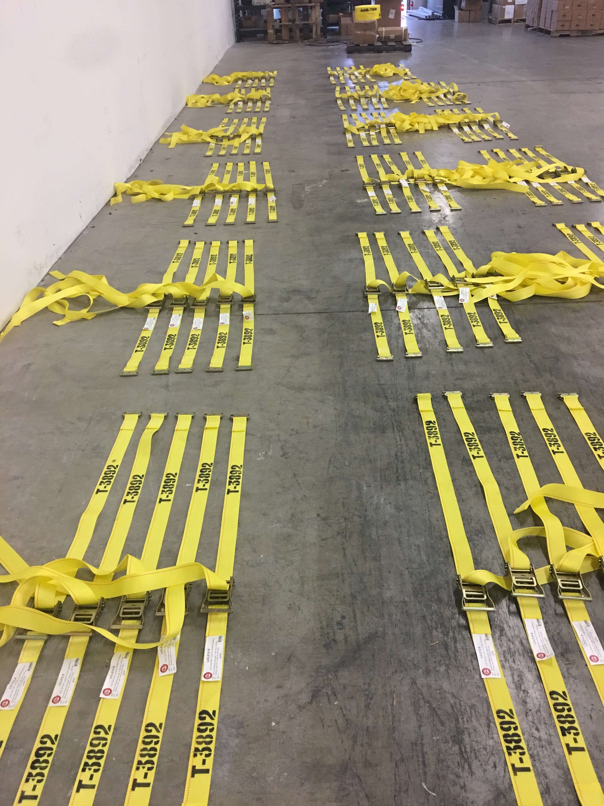 Target Custom Strap WITH STENCIL - 2 X 10 Ft Ratchet Strap - 2 Ft Fixed End & 8 Ft Adjustable End