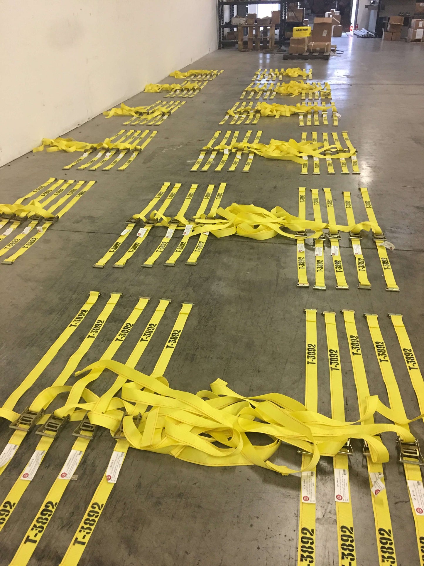 Target Custom Strap WITH STENCIL - 2 X 10 Ft Ratchet Strap - 2 Ft Fixed End & 8 Ft Adjustable End