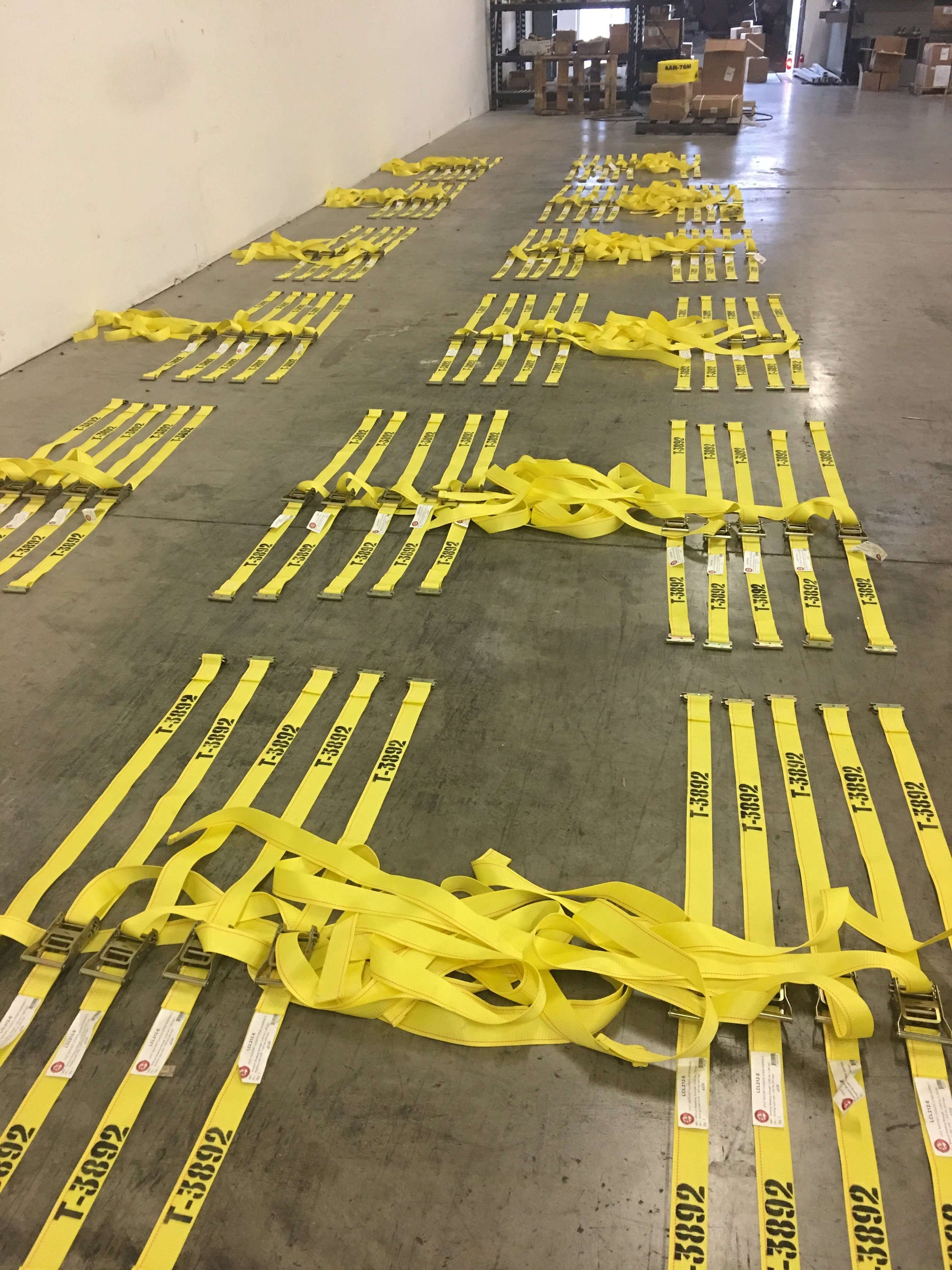 Target Custom Strap WITH STENCIL - 2 X 10 Ft Ratchet Strap - 2 Ft Fixed End & 8 Ft Adjustable End