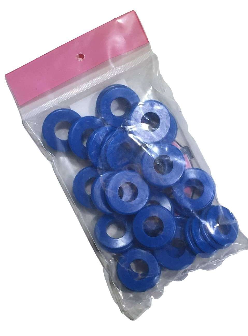 QTY 50 Polyurethane Gladhand Seals Blue - ratchetstrap-com.myshopify.com