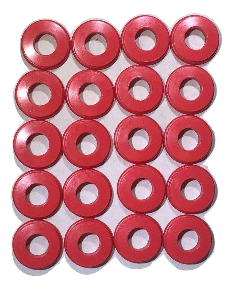 QTY 20 Polyurethane Gladhand Seals Red - ratchetstrap-com.myshopify.com