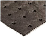 15" x 19" Gray Universal Bonded Heavy Weight Perforated Sorbent Pad - ratchetstrap-com.myshopify.com
