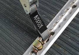 FE500 Wheelchair Overcenter Buckle Strap for L Track - wheelchairstrap.com