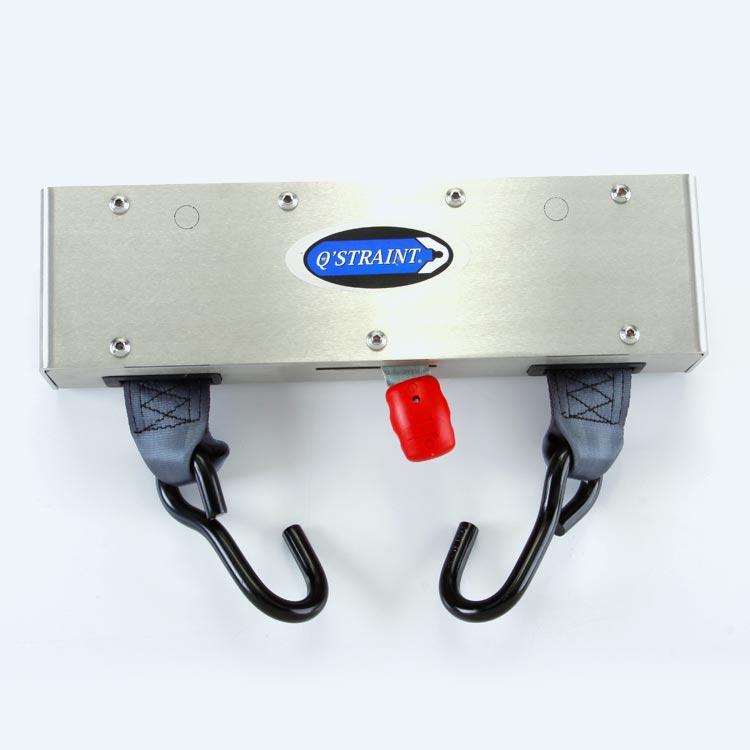 Q'UBE Fully Adaptable, Complete Bolt-in Wheelchair Securement - wheelchairstrap.com
