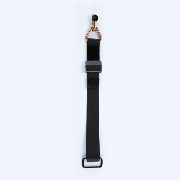 Height Adjuster Positioner Belt, Black with L-Track Fitting | Q5-6411-TS3 - wheelchairstrap.com