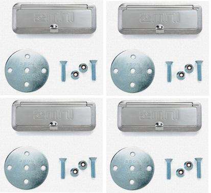 OMNI Recessed L-Pocket with Cover 4 Pack | Q5-7570-A
