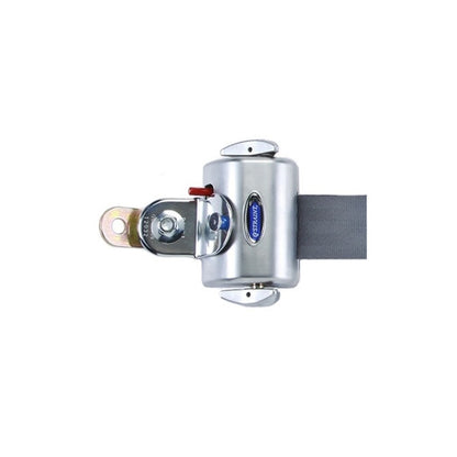 Single QRT Deluxe Retractor Permanent Floor Mount | Q8-6200-F  Media 1 of 1
