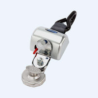 Replacement Automatic QRT Max Retractor (knobless) Mounted with Slide 'N Click Fitting | Q8-6209-SC - wheelchairstrap.com