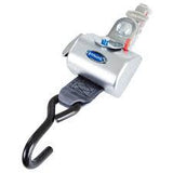 Replacement QRT Deluxe Retractor Fully Automatic (Dual Knobs) Mounted with L-Track Fitting - wheelchairstrap.com