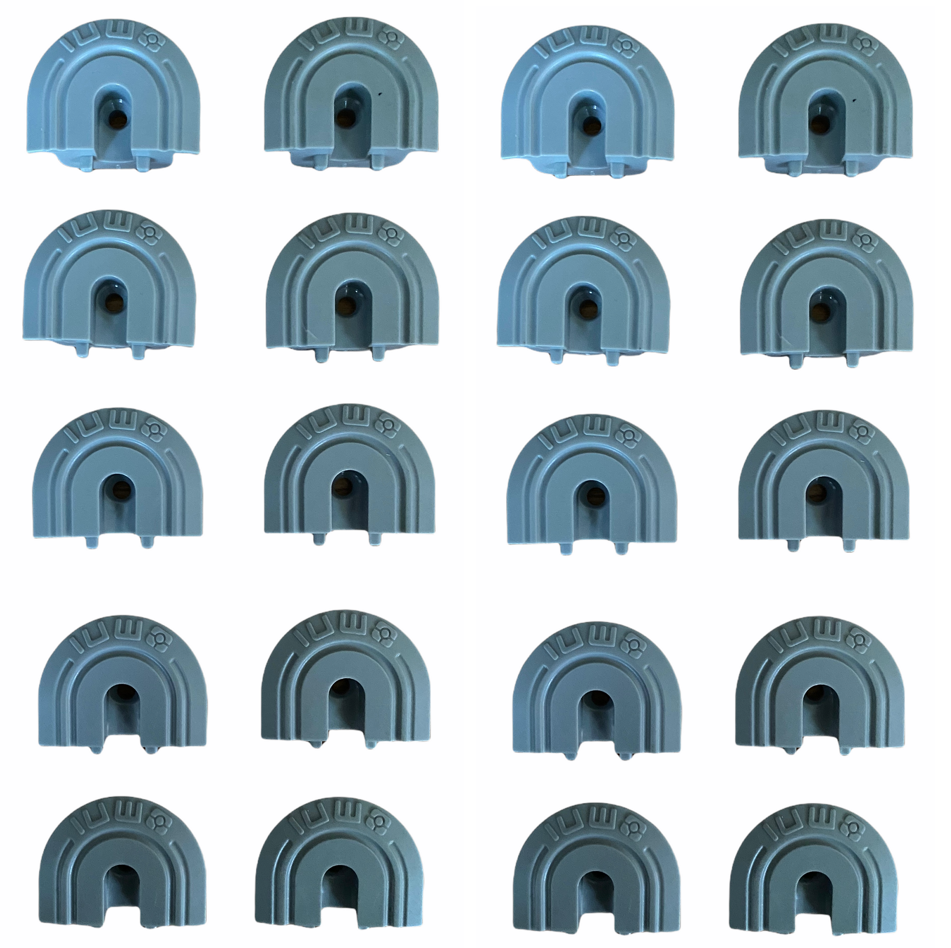End Cap for Flange Series L-Track 20 PACK | QC06088