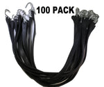 21 Inch Rubber Tarp Straps w/ Crimped S Hooks 100 Pack | RS21X100