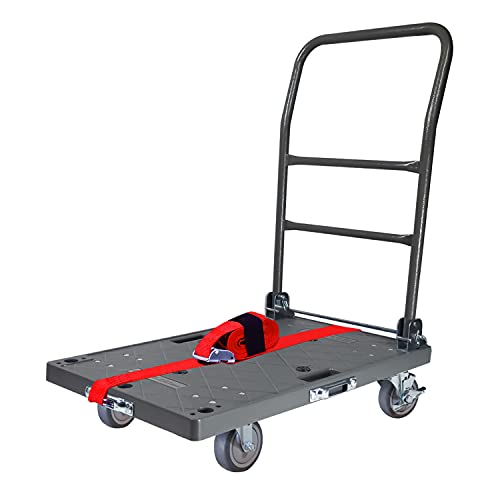 SNAP-LOC 500 LB DIY EASY-MOVE PUSH CART WITH STRAP KIT | SL0500C4TGS
