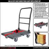 SNAP-LOC 500 LB DIY EASY-MOVE PUSH CART WITH STRAP KIT | SL0500C4TGS