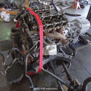 Snap-Loc 1200 lb Proffesional E-Track Dolly Black