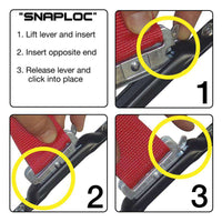 SNAPLOCS ZINC MULTI PACK E-Track Single strap anchors