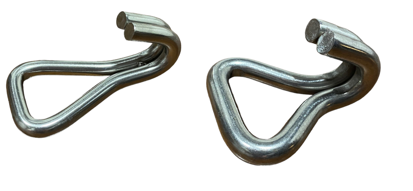 STAINLESS STEEL DOUBLE J HOOKS | SIZE OPTIONS