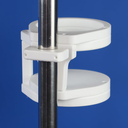 Convertible Single or Double Drink Holder Permanent Mounting for Boat | V004