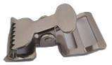 QTY 4 - Alligator Buckle Tourniquet Spring Action Buckle 1" Stainless Steel Clamp - ratchetstrap-com.myshopify.com