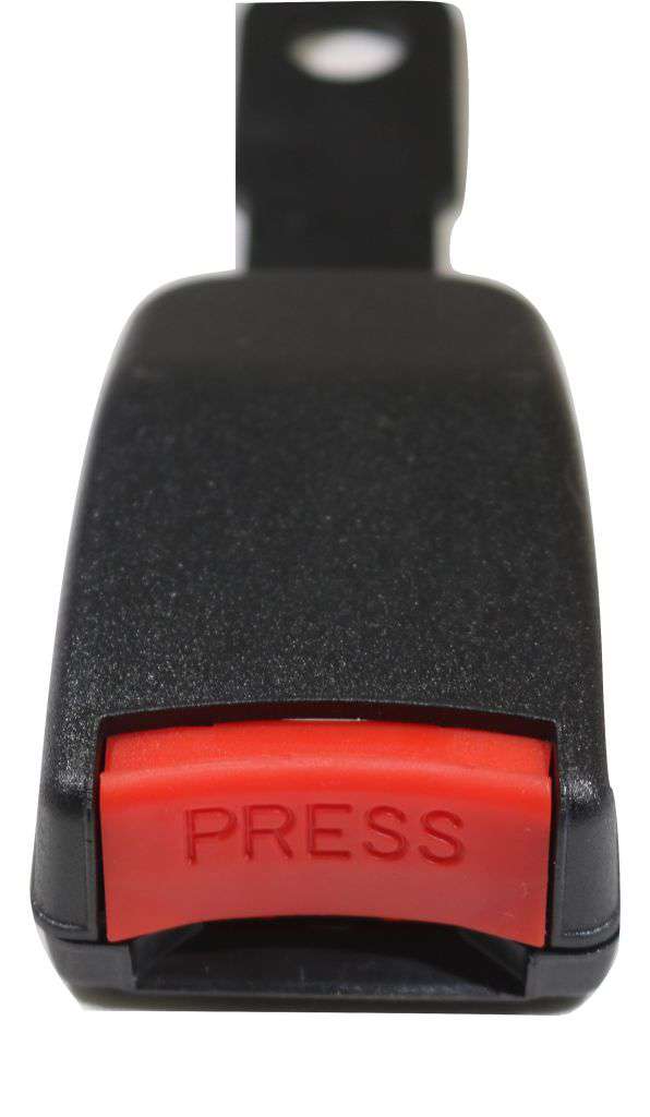 Black Retractable Forklift Replacement Seatbelt w/ Hardware - ratchetstrap-com.myshopify.com