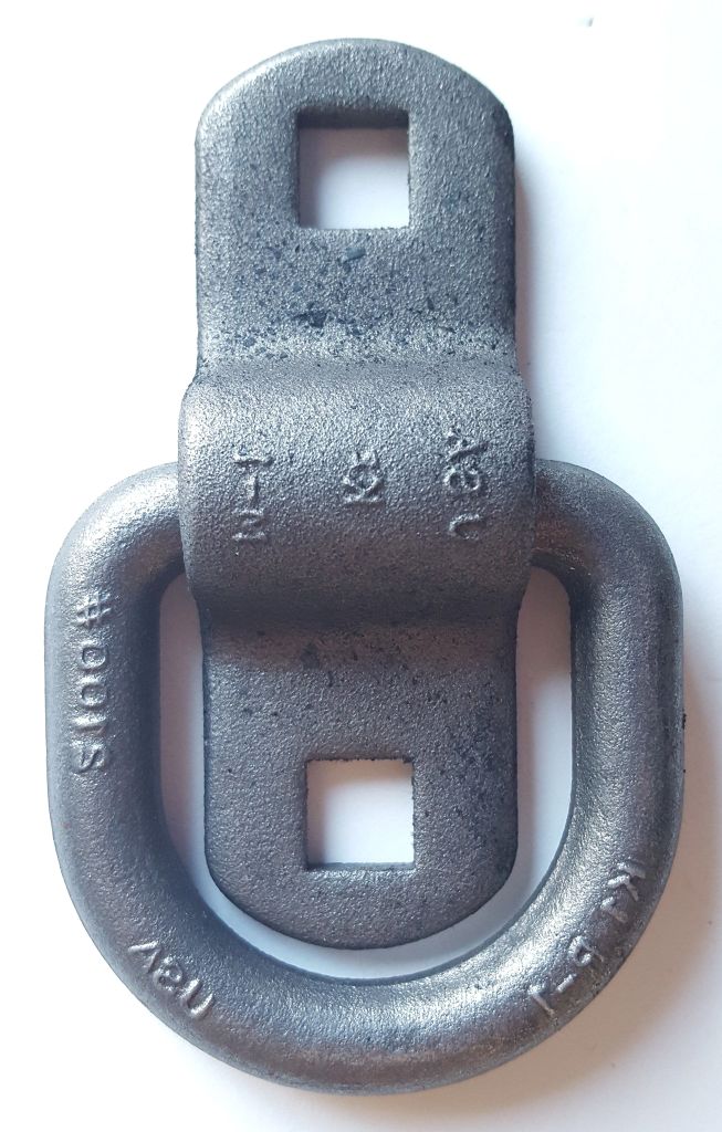 FORGED D-RINGS w/ MOUNTING BRACKETS | RatchetStrap.com