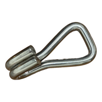 1" Stainless Steel Double "J" Hooks | 4 PACK