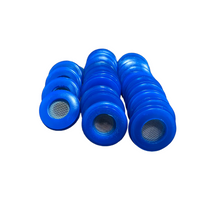 Polyurethane Gladhand Seal With Filter, Blue 25 Pack | 10017BF