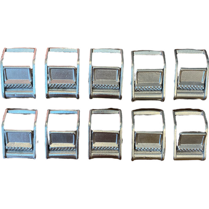 1" Stainless Steel Cam Buckle Tie Down 10 PACK | 1CBSSX10
