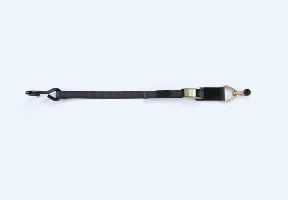 Single M-Series Front Manual Belt with Cam Buckle for L-Track | ML-210-11-C - wheelchairstrap.com