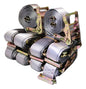 2"x 16 ft. Logistic Van Ratchet E-Track Straps w/ Spring E Fittings - ratchetstrap-com.myshopify.com