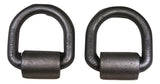 Qty (2) 3/4" Forged D-Ring w/Weld-On Clip - 9,000 lb. WLL - ratchetstrap-com.myshopify.com