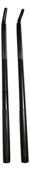 QTY 2 - Standard Black Painted Winch Tie Down Bars - ratchetstrap-com.myshopify.com