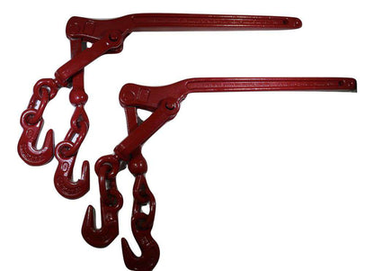 Qty (2) USA Lever Chain Binder for 5/16" - ⅜" G70 Transport & G43 High Test Chain - ratchetstrap-com.myshopify.com