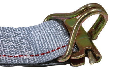 Qty 20 - 2" x 16 Ft. Ratchet Strap w/ Spg E & Wire J for Hook For E & F-Tracks - ratchetstrap-com.myshopify.com